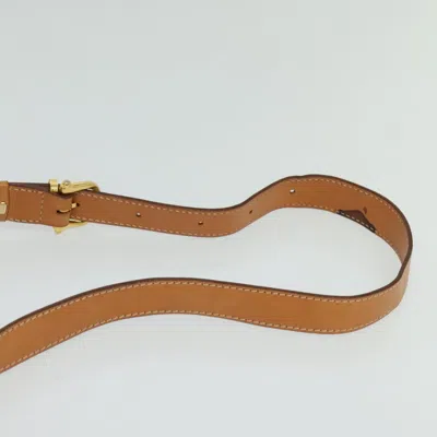 Pre-owned Celine Céline Triomphe Beige Canvas Shoulder Bag () In Sand