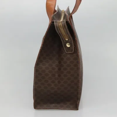 Pre-owned Celine Céline Triomphe Brown Canvas Shoulder Bag ()
