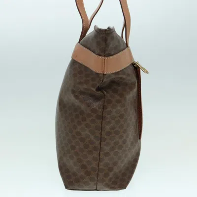 Pre-owned Celine Céline Triomphe Brown Canvas Tote Bag ()