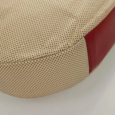 Pre-owned Chanel Beige Leather Shoulder Bag () In Sand