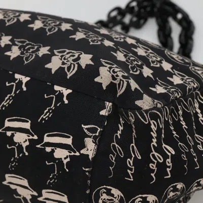 Pre-owned Chanel Black Canvas Tote Bag ()