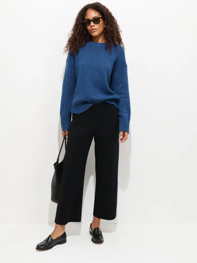 Alex Mill Olivia Sweater Pant In Cotton Cashmere In Black