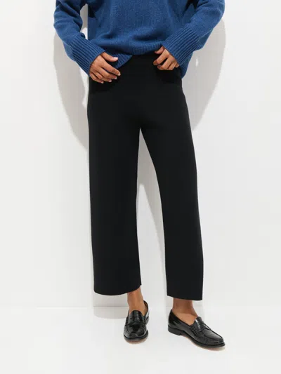 Alex Mill Olivia Sweater Pant In Cotton Cashmere In Black