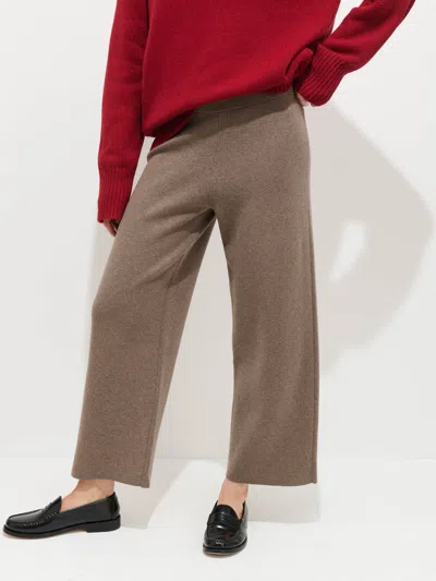 Alex Mill Olivia Sweater Pant In Cotton Cashmere In Brown