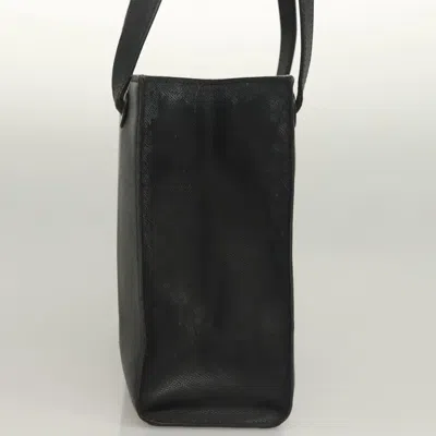 Pre-owned Chanel Black Leather Tote Bag ()