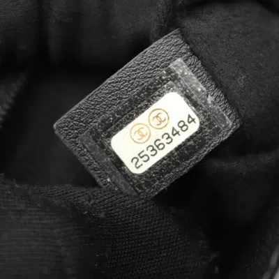 Pre-owned Chanel Black Leather Tote Bag ()