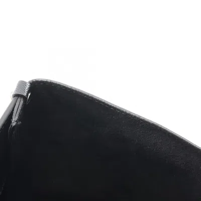 Pre-owned Chanel Black Leather Tote Bag ()