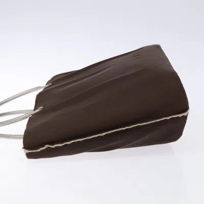 Pre-owned Chanel Brown Nylon Tote Bag ()