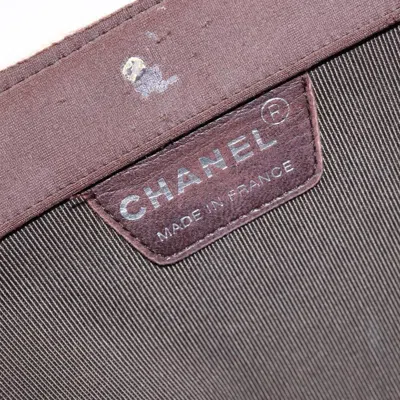 Pre-owned Chanel Brown Nylon Tote Bag ()