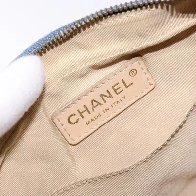 Pre-owned Chanel Camera Blue Leather Shoulder Bag ()