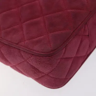 Pre-owned Chanel Camera Pink Suede Shoulder Bag ()