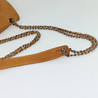 Pre-owned Chanel Cc Brown Leather Shoulder Bag ()