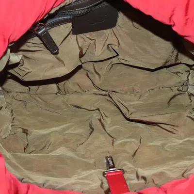 Pre-owned Chanel Coco Cocoon Red Nylon Tote Bag ()