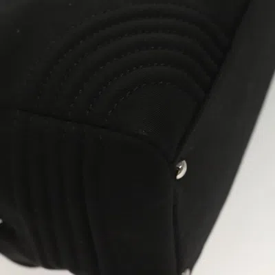 Pre-owned Chanel Coco Mark Black Cotton Tote Bag ()