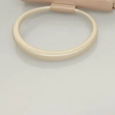 Pre-owned Chanel Flap Bag Beige Leather Handbag () In Sand