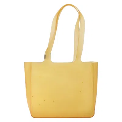 Pre-owned Chanel Fourre-tout Brown Rubber Tote Bag ()