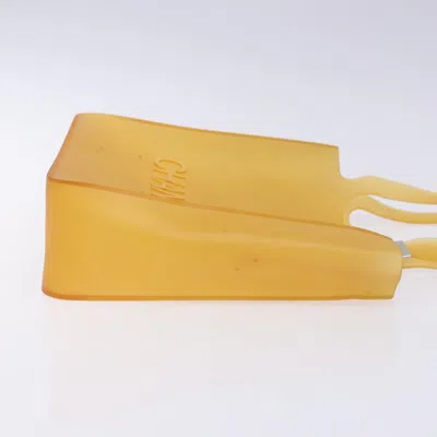 Pre-owned Chanel Fourre-tout Brown Rubber Tote Bag ()