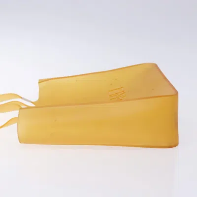 Pre-owned Chanel Fourre-tout Brown Rubber Tote Bag ()