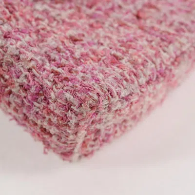 Pre-owned Chanel Logo Cc Pink Wood Shoulder Bag ()