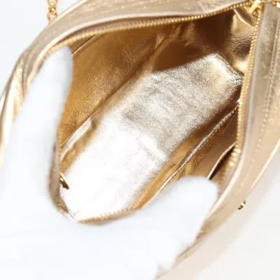 Pre-owned Chanel Mademoiselle Camera Bag Gold Leather Shoulder Bag ()