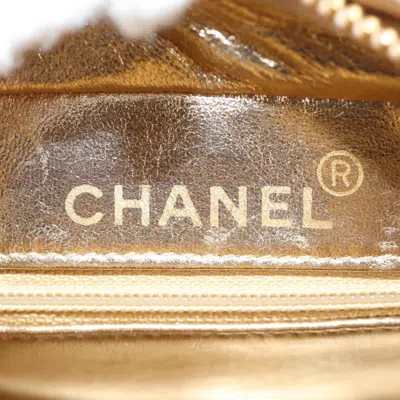 Pre-owned Chanel Mademoiselle Camera Bag Gold Leather Shoulder Bag ()