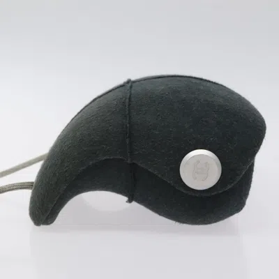 Pre-owned Chanel Millenium Grey Wool Shoulder Bag () In Gray