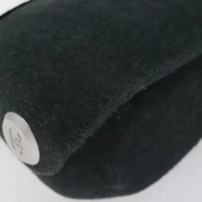 Pre-owned Chanel Millenium Grey Wool Shoulder Bag () In Gray