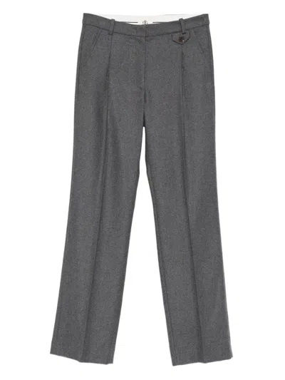 The Garment Mitch Trousers In Gray