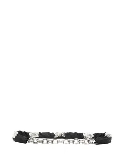 Simone Rocha Pearl-embellished Chain Belt