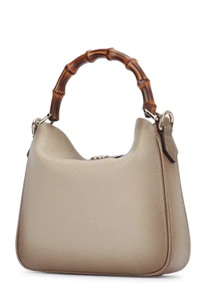Gucci Diana Pigprint Handbag Bamboo Handle In Neutral