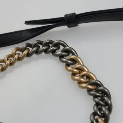 Pre-owned Chanel Quilted Navy Leather Shoulder Bag () In Blue