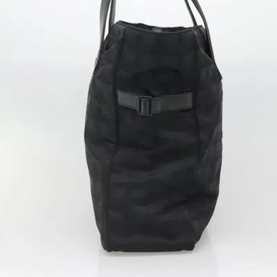 Pre-owned Chanel Travel Line Black Nylon Tote Bag ()