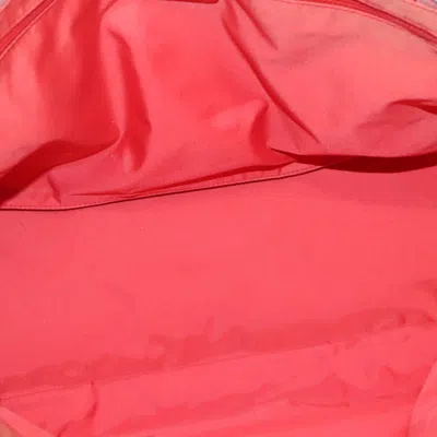 Pre-owned Chanel Travel Line Red Nylon Tote Bag ()