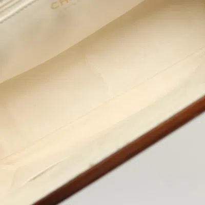 Pre-owned Chanel Vintage White Leather Shoulder Bag ()