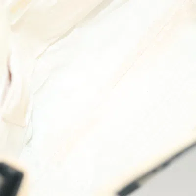 Pre-owned Chanel Window Black Canvas Tote Bag ()