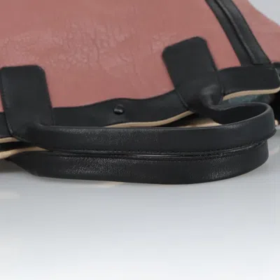 Pre-owned Chloé Alison Pink Leather Tote Bag ()