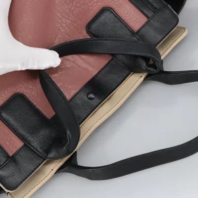 Pre-owned Chloé Alison Pink Leather Tote Bag ()
