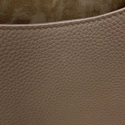 Pre-owned Dior Christian  Grayish Leather Shoulder Bag ()