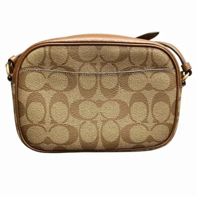 Pre-owned Coach Brown Pvc Leather Shoulder Bag ()