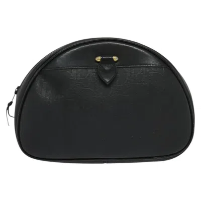 Pre-owned Dior Black Canvas Clutch Bag ()