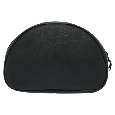 Pre-owned Dior Black Canvas Clutch Bag ()
