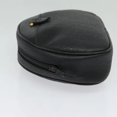 Pre-owned Dior Black Canvas Clutch Bag ()