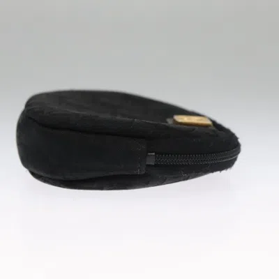 Pre-owned Dior Black Canvas Wallet  ()