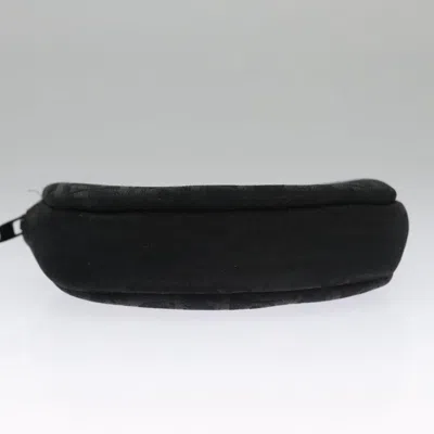 Pre-owned Dior Black Canvas Wallet  ()