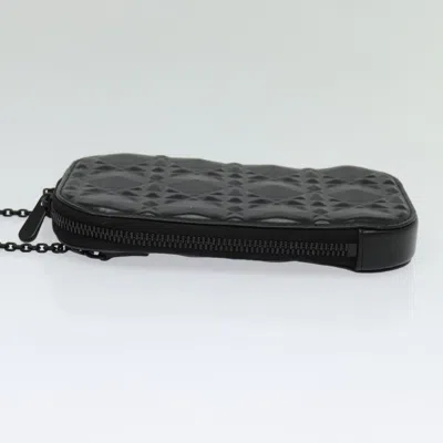 Pre-owned Dior Black Leather Shoulder Bag ()