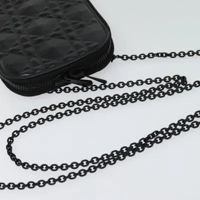 Pre-owned Dior Black Leather Shoulder Bag ()