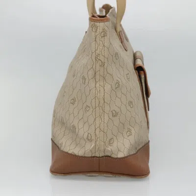 Pre-owned Dior Honeycomb Beige Canvas Tote Bag () In Sand
