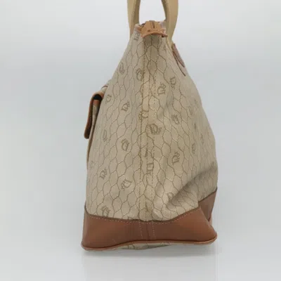 Pre-owned Dior Honeycomb Beige Canvas Tote Bag () In Sand