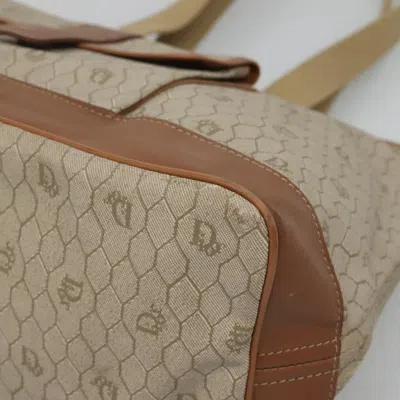 Pre-owned Dior Honeycomb Beige Canvas Tote Bag () In Sand