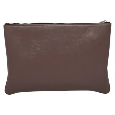 Pre-owned Dior Purple Leather Clutch Bag ()